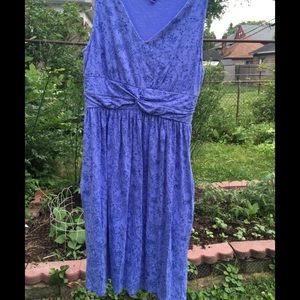 Size Small Flea Market Blue Fresh Produce Dress